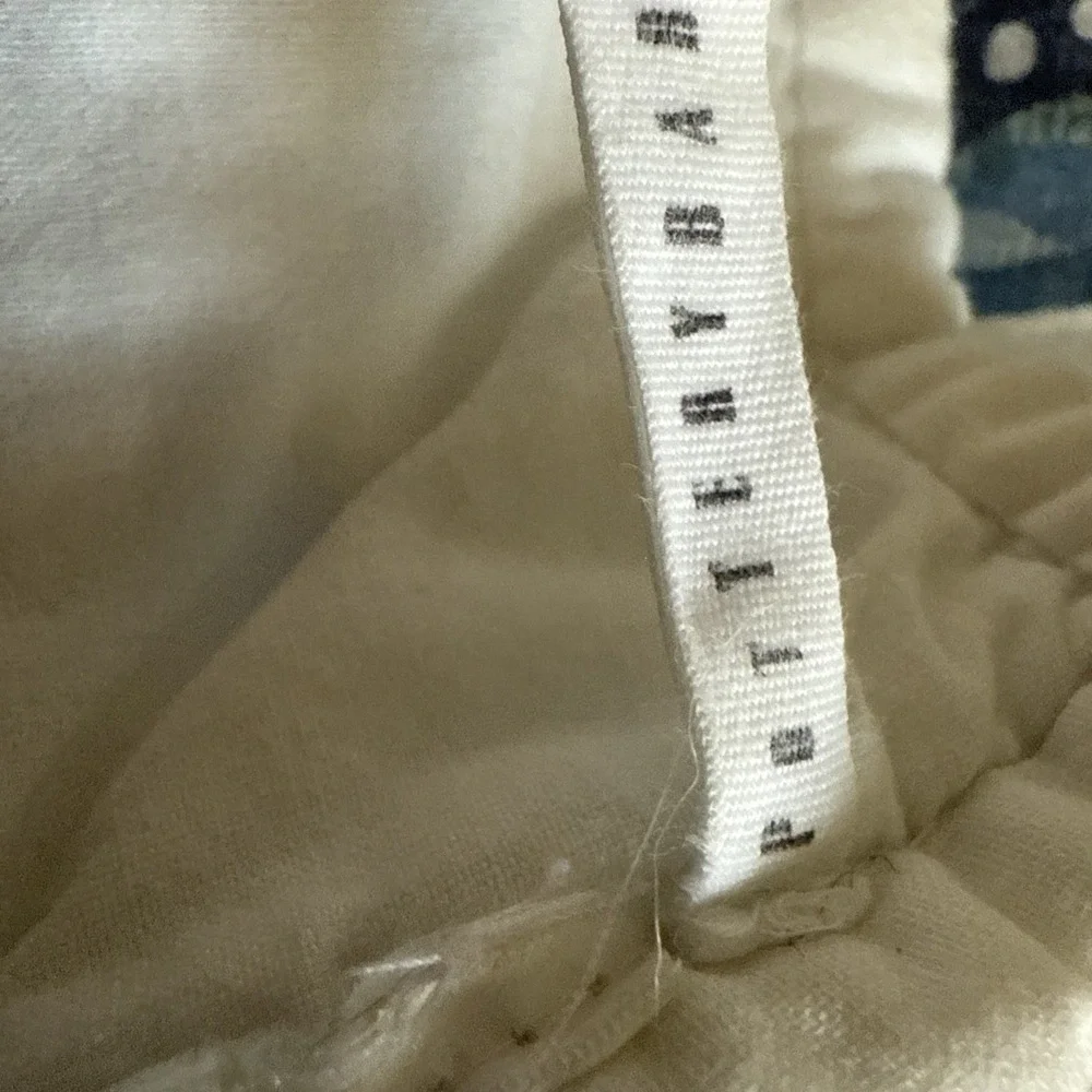 Pottery Barn Quilted‎ Blue Full/Queen Coverlet Blanket Standard Sham Set